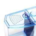 OUTOPEN Nhựa Bể cá Betta Lưới Đơn/đôi Trong suốt Hộp cách ly nuôi cá Thiết thực Với cỏ nước Hộp cách ly cá Betta hai lưới Cho tôm clownfish. 