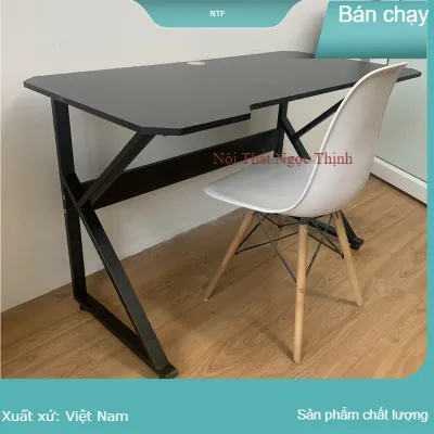 Bàn làm việc bàn gaming chữ K 1.2m và 1m chân sắt sơn tĩnh điện chắc chắn bền bỉ mặt gỗ mdf chống ẩm