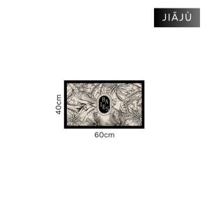 Kitchen Entrance Mat Linen Carpet Anti-Slip Rug Backing Mat