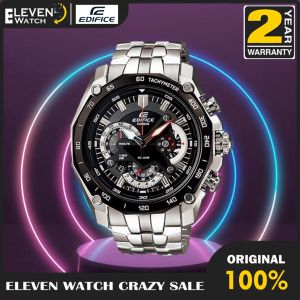 Jam Tangan Casio Pria Edifice EF-550D-1AV / EF550D-1AV Orignal Garansi 2Th