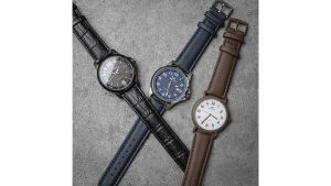 Navy Club Jam Tangan Pria Climate - Leather Strap