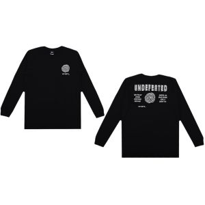 WHSTL. Longsleeve T-shirt Defeat - Black