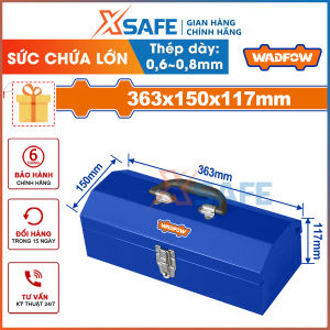 Hộp sắt đựng đồ nghề 363x150x117 mm Wadfow WTB8A11