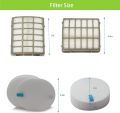 For Shark Navigator dlx Filter NV60 NV70 NV80 Replacement Filters,NV70 26,NV71,NV90,UV420 NV90 26 NV95 NV80 and NVC80C.4+4 Foam Filters + 2 Filters. 