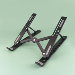 ขาตั้งแล็ปท็อป Notebook Stand อลูมิเนียมอัลลอยด์ แข็งแรงมั่นคง พร้อมซิลิโคนกันลื่น พับเก็บง่าย ใช้ได้ทั้งโน้ตบุ๊กเเละipad