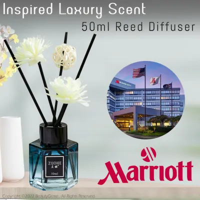 Shangri-La/ Hilton/ Westin Hotel/ Lavender/ Jasmine/ Gardenia/ Encounter/ English Pear Freesia scent Premium Home Fragrance Aromatherapy Reed Diffuser (120ml/ 135ml/ 150ml) Essential Oil Scents [Re.D]