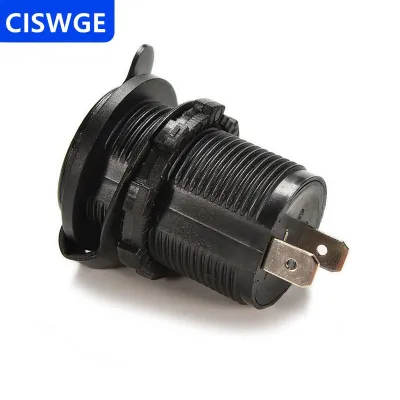 [COD] CISWGE AUTOPARTS Ổ cắm bật lửa thuốc lá xe hơi 12V Chống Nước Bộ sạc USB ổ cắm Bộ chuyển đổi nguồn