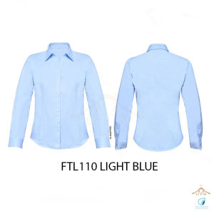 ✅ LMK【Ultifresh】Ladies high quality Corporate long sleeve formal shirt - cotton+polyester FTL1│Beam @LMK APPAREL