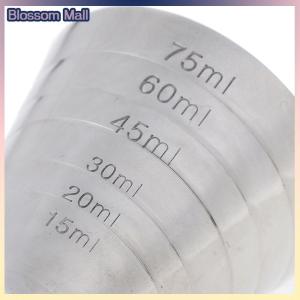[Blossom] 75ml Metal Measure Cup Drink Tool Ounce Jigger Bar Mixed Cocktail Beaker