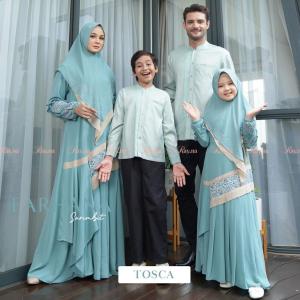 ORIGINAL Gamis KOKO FARHANA Sarimbit Keluarga by Rayna - Ray.Na COUPLE REALPIC ORI - WARNA LAVENDER