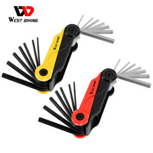 Tây Biking Xe Đạp Đa Chức Năng Tool Set S2 Thép Hex Allen Cờ Lê Mở Chai Tire Lever Công Cụ Di Động Kit