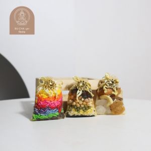 BC01-5 ของไหว้พระพิฆเนศแบบถุงทอง (แถมฟรีธูปตัวเลข)