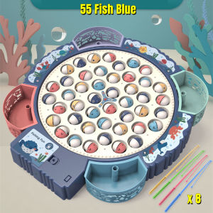 Baby Magnetic Fishing Game 1-3 tahun Puzzle Anak-anak Hari lahir pertama Hadiah Anak-anak kecil dan anak-anak perempuan Kecerdasan Pembangunan MainanMainan musik anak-anak