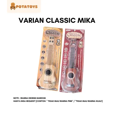 POTATOYS - Mainan Anak Musik Gitar Ukulele Karakter / Mainan Anak Gitar Ukulele Classic