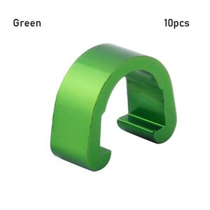 MILDGLOW 5/10pcs Road Guide Outdoor MTB Bike Accessories Derailleur Lines Case Brake Cable/Line Buckles C Shape Clips C-buckle Clasps