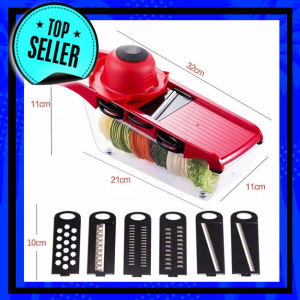 ( BAYAR DI TEMPAT ) Mandoline Slicer Vegetable 7 in 1 Peeler Serbaguna Parutan Multifungsi by TOPSELLER1