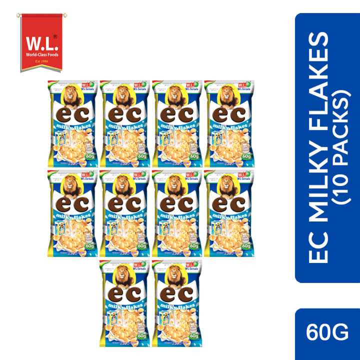 IWG WL FOODS EC Milky Flakes 60g x 10's | Lazada PH