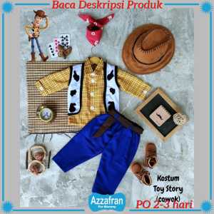 Carnaval Series | Kostum Toy Story | Baju Karnaval Anak | Costume Ulang Tahun | Azzafran for Mommy