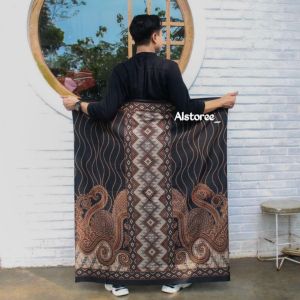 Sarung Batik Printing M&R Bronze Series Pekalongan Santri Pria Dewasa Katun RayonTerbaru Muslim