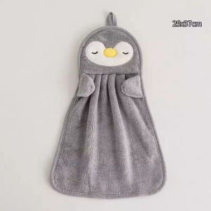 ผ้าเช็ดมือแบบแขวน ขนาด 25 x 37 cm ผ้าเช็ดมือ Hand Towel ผ้าเช็ดอเนกประสงค์ ผ้าทำความสะอาด ผ้าเช็คมือในครัว สําหรับแขวนห้องครัว ห้องน้ำ แบบนุ่ม