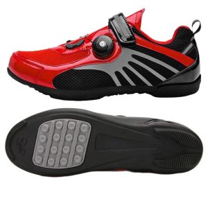 SOCRS Professional Cycling Shoes No Lock Shoes Reflective Luminous Rubber RB Riding Shoes SHIMANO Road Shoes Large Size 36-47 {Free Shipping}