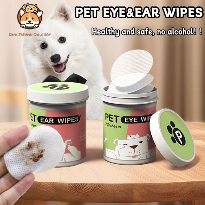 thumbnail image 2 of PET4U Biodegradable Pet Ear Wipes - 120 Count With Aloe Vera & Castor Oil For Dogs & Cats 2 of 13