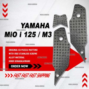 Yamaha Mio i 125 /M3 EA Puzzle Matting Alloy *hindi kinakalawang* with stainless screws included