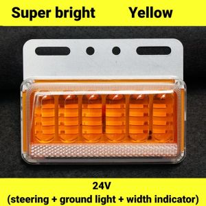 24V LED Truck Side Light Clearance light Side Marker Light bus boat Indicator Lamp With Turn lights