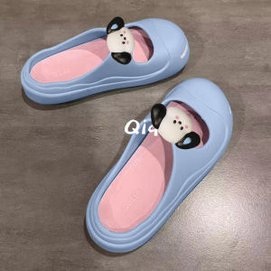 LKfashion ขายดี รองเท้าแตะแบบสวมแฟชั่น ติดการ์ตูนน้อลหมา งานนุ่มนิ่ม สวมใส่สบาย สาวๆห้ามพลาด