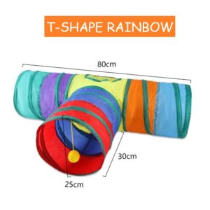 SG STOCK Foldable  Portable Fun Cat Tunnel Cat Interactive Toy Cat supplies