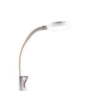 Aquarium Clip Lamp LED Fish Tank Light Waterproof Tri Color Adjustable Flicker Free Plant Growth Clamp White Black Desktop Office PH Matibay