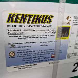 Kentikus Racun Tikus 5kg – Kenso Mouse & Rat Bait Pellets