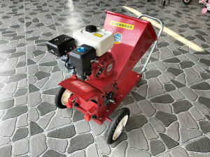 Máy băm tàu dừa cành cây động cơ 7hp