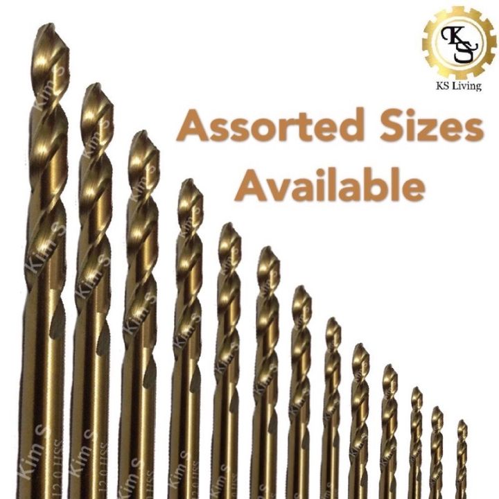 High Qulity HSS Twist Jobber Drill Bit Titanium Coated Drilling