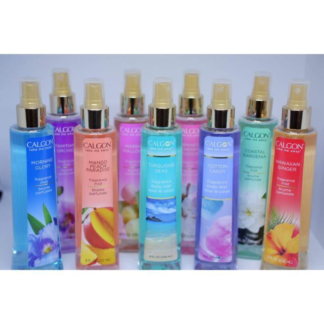 Calgon body spray discount scents