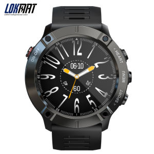 Lokmat Zues smartwatch IP68 waterproof multiple sports functions touch screen blood pressure monitoring smart watch