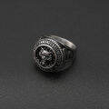 Stainless Steel Commando Brotherhood Inc Solid Bull Ring for Men Size 7-13. 