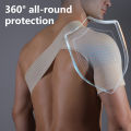 Shoulder Brace Belt High Elastic Sweat-absorbing Breathable Ultra-Thick Wide Application Shoulder Protection Neoprene Single Shoulder Support Belt Sports Protective Gear for Running. 