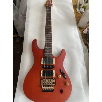 Ibanez Ibanez Egen 18 Matte Brown Red 24 Frets Electric Guitar