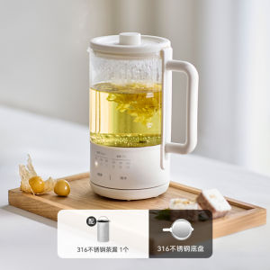 Olayks 0.6L Electric Multifunction Health Kettle With Filter Glass Kettle Mini Travel Kettle Tea Kettle Tea Brewer Tea Maker Health Pot迷你养生壶 煮茶壶