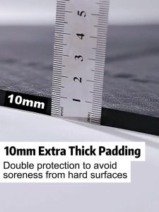 ⭐100% TPE material⭐fitness yoga mat thick 10mm foldable yoga mat anti slip exercise workout mat for man