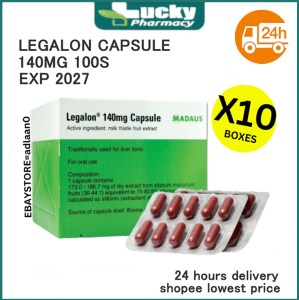 【Spot】Legalon 140mg 30 capsules - Silymarin extract/ Milk Thistle/ Liver Tonic