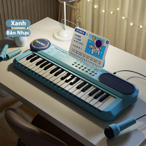 Đàn Piano Cho Bé Kèm Micro Giúp Bé Học Nhạc Kèm Bản Nhạc Có Hướng Dẫn Đàn Organ Đồ Chơi Âm Nhạc