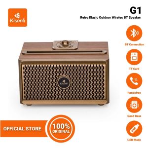 KISONLI - Speaker Bluetooth Portable Retro Klasik - G1