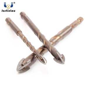 Mata Bor Kaca Keramik Granit Cermin / Mata Bor Tungsten Carbide Cross Hex Tile Drill Bit - FM3