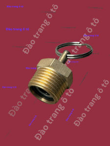 Van xả nước phi ren 20 đồng dùng xả nước đáy bình hơi xe ô tô đảm bảo an toàn khí nén vặn đáy bình hơi