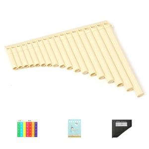 Ánh sáng trọng lượng C tone sáo của thần Pan Truyền Thống Trung Quốc nhạc cụ Pan ống cho người mới bắt đầu với giai điệu rõ ràng