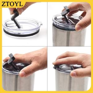 ZTOYL 1PC chống tràn nắp cho 20 và 30 oz Nắp phù hợp với cốc và thay thế nhiều hơn Cốc Cốc chống tràn nắp thả mua sắm