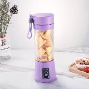 <LazMall> Cheapest Portable USB Rechargeable Fruit Juice Blender Mixer 380ML Fruit Juicer