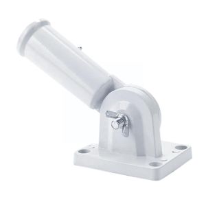Bracket Holder Tiang Bendera /Bracket Tembok Tiang Bendera 180 Derajat Bahan Aluminum Untuk Dinding